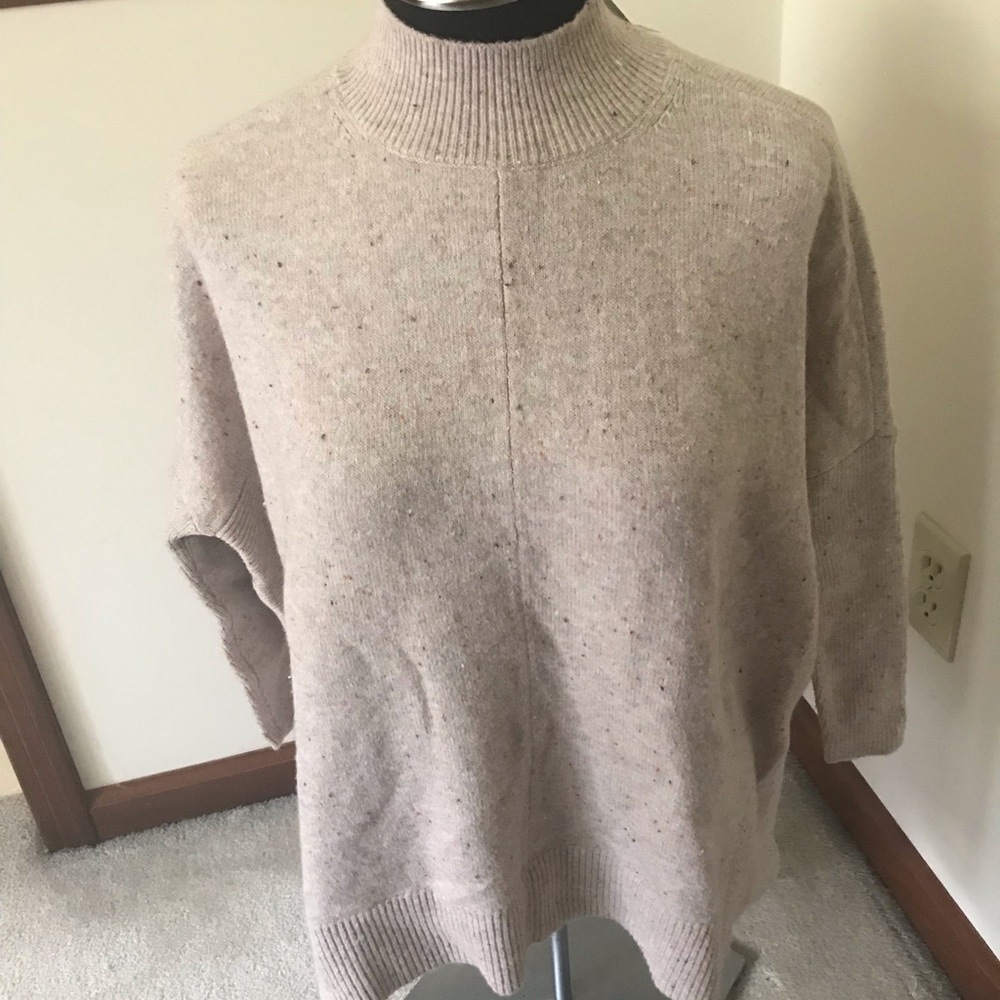 Loft cotton/polyester sweater. NWT